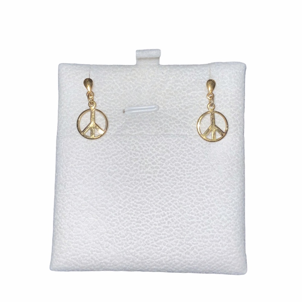 Peace Sign Earrings